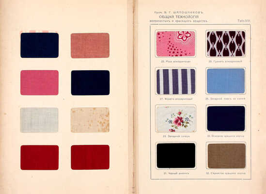 [Шапошников В.Г., автограф]. Шапошников В.Г. Общая технология волокнистых и красящих веществ. Введение к специальному изучению химической технологии отбельного, красильного и печатного производств. Киев, 1912.